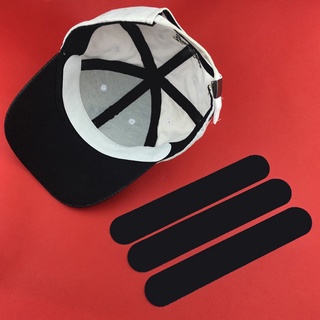 10pcs absorbente sombrero de sudor tiras de forro almohadillas para béisbol golf sombrero de sol
