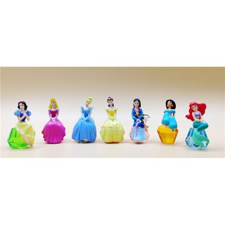 Agotado Disney Princesa Blancanieves Mulan La Sirenita Ariel Figura Gacha