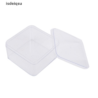 isdeiqsu 10cm Transparent Candy Box Cookies Packing Box Jewelry Display Box Gift Box CL (2)