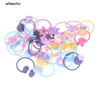 [alberto] 20pcs Mixed Baby Hair Ropes Girls Hair Accessories Children Elastic Hair Bands [alberto]