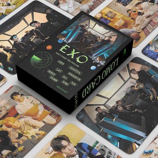 55 Unids/set Kpop EXO No Luchar Contra La Sensación Lomo Tarjetas Nueva Foto HD Impresión De Alta Calidad Postales