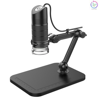 Pcer microscopio Digital portátil USB 1000X endoscopio electrónico 8 LED 2 millones de píxeles lupa práctica microscopio C (1)
