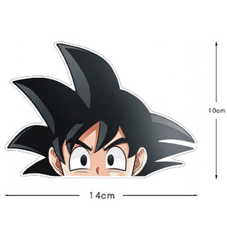 Goku Pegatinas 3D De Dibujos Animados 3D De Pvc De Anime Para Coche (6)