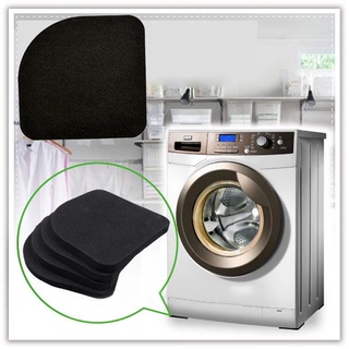 4pcs universal anti vibración lavadora pies almohadilla para lavadora lavadora alfombra de goma muebles levantamiento pie base accesorios