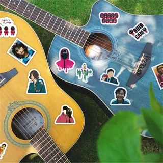 Moonn curtain Notebook calcomanías Para coche Guitarra Laptop Thrill Tv stickers póster de juego stickers Lula (9)