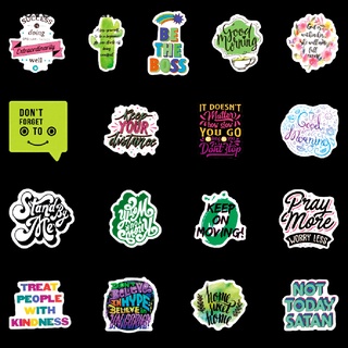 [I] 100pc Excitation Inspirational Stickers Snowboard Laptop Luggage Guitar Suitcase [HOT]