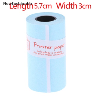 (newfashionhb) 3 rollos de papel adhesivo imprimible rollo de papel térmico directo autoadhesivo 57*30 mm en venta (4)