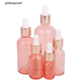[jinkeqcool] 5-100 ml tubos de vidrio gotero botellas de aceite esencial pipeta recargable botellas calientes