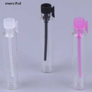 mercy 10 unids/lote botella de vidrio de perfume de 2 ml para aceites esenciales botellas vacías cl