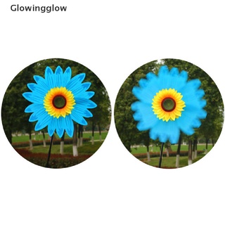 GLW 36CM Sunflower Windmill Toys for children Turntable Classic Outdoor Sports Toy Glow