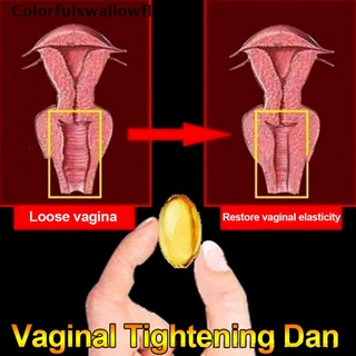 Colorfulswallowfly 10 Capsules Vaginal Tightening Vagina Shrinking Feminine Hygiene Repair Stick CSF