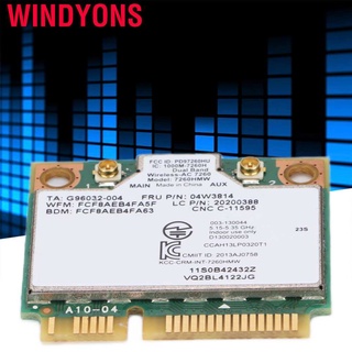 Windyons tarjeta inalámbrica de doble banda GHz 5GHz 1200Mbps accesorios de ordenador de red para Lenovo (2)
