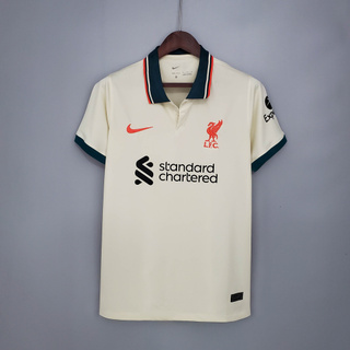 2021 2022 Liverpool Camisa de fútbol VIsita Jersey Personalizable nombre número