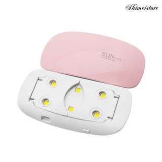 [sh] 6w led mini lámpara de uñas plegable usb gel esmalte secador de curado máquina de manicura (3)