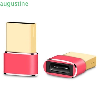 Augustine adaptador Durable enchufe aleación OTG conector OTG adaptador portátil USB a tipo c Micro USB-c macho Type-c hembra convertidor/Multicolor