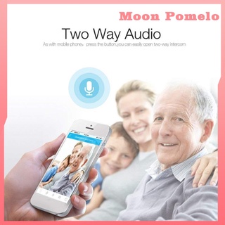 [Lua Pomelo] cámara panorámica Ip inalámbrica wifi cámara 1080p Hd Inteligente Para niños/bebés (7)