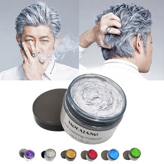 styling wax color one-time molding paste tinte para el cabello tinte de pelo pomada lqmp