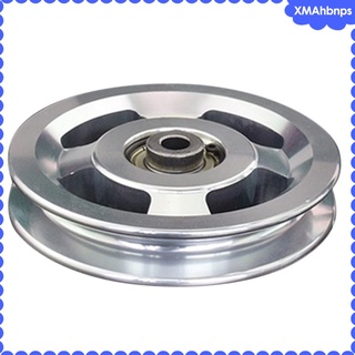 rueda sólida de polea de una sola rueda spin u groove rodillo guía de aparejo (4)