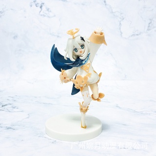 Figura De Acción De 14cm Genshin Impact Paimon Anime Impacto Coleccionable Modelo Muñeca Juguetes