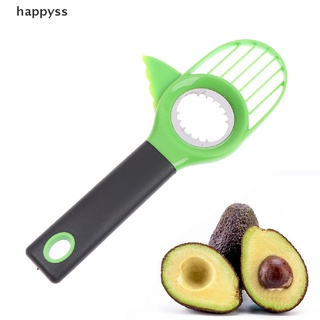 [happyss] cortador de aguacate 3 en 1 herramientas de frutas y verduras cortador de aguacate pelador de aguacate