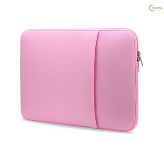 B2015 funda para portátil suave con cremallera bolsa de 17" para portátil de repuesto para MacBook Air Pro Ultrabook portátil rosa