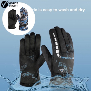 Venicenight - guantes de esquí resistentes al desgarro, resistentes a los golpes, resistentes a los golpes, para invierno