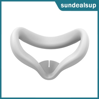 [Sundeal] Vr máscara de silicona protectora cubierta facial a prueba de sudor lavable a prueba de luz, almohadilla facial cubierta de ojos antideslizante, para Quest 2 (6)