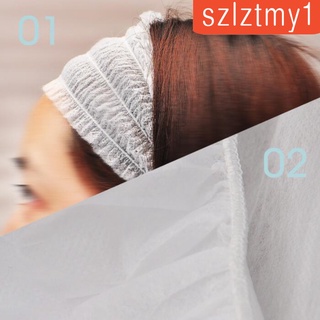 [Caliente!] 30 piezas desechables diademas faciales banda para el cabello cuidado de la piel para las mujeres salones (5)