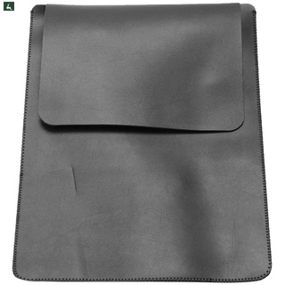 Funda de cuero pu Para Apple Macbook Air Pro Retina Air 13.3 pulgadas fundas portátiles Para Mac Book Bag (negro)