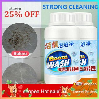 Zxc_limpiador de inodoro espumante para fregadero, limpieza de azulejos, detergente en polvo