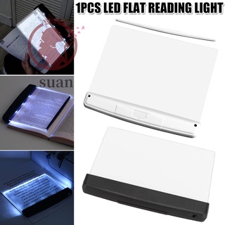 placa plana led libro luz de lectura luz de noche portátil de viaje dormitorio lámpara de escritorio protección de ojos para dormitorio