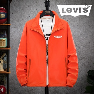 Levi's sports jacket male autumn youth stand-up collar windbreaker outdoor leisure loose oversize sports top fashion trend wild windproof coat