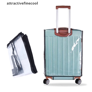 afc 20"-30" cubierta de equipaje de viaje protector de maleta a prueba de polvo bolsa anti bolsa caliente (9)