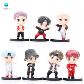7pcs coreano cantante niño grupo lindo figura de juguete pvc figura de acción juguetes colección para amigos regalos modelo regalo (4)