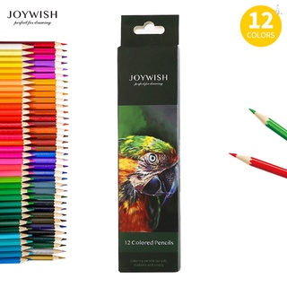 ♥Para♥Joywish 12/18/24/36/48/72 lápices de colores profesionales de aceite de arte de Color lápices Set para estudiantes niños adultos artistas para dibujar bocetos escritura libros para colorear (6)