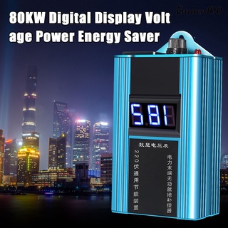 80kw 110v-220v pantalla digital voltaje ahorro de energía caja de energía ahorro de electricidad