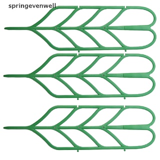[springevenwell] 3 piezas de soporte de plantas de bricolaje artificial mini escalada enrejado flor soporte de jardín herramienta caliente