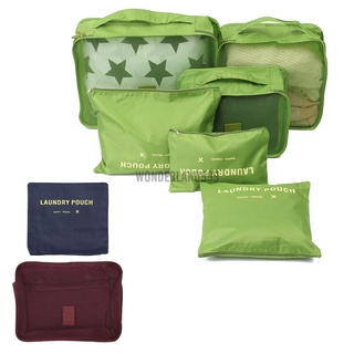 Bolsas impermeables de almacenamiento de ropa de embalaje cubo de viaje organizador de equipaje bolsa