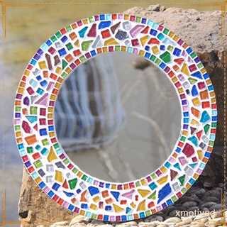 160g Colorful Square Clear Glass Pieces Mosaic Tiles Tessera for Craft 10mm
