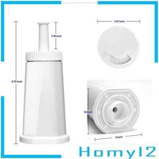 [HOMYL2] 2 filtros de agua de repuesto para piezas de cafetera Oracle BES008WHT0NUC1 (1)