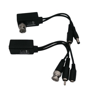 3 en 1 para cctv a través de pares trenzados de audio de vídeo transceptor cables