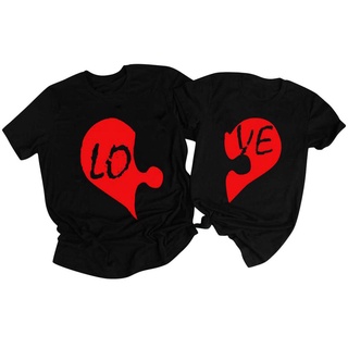 Camiseta bz-Adults, Unisex con estampado de letras, cuello redondo, manga corta, Tops para verano, otoño, negro