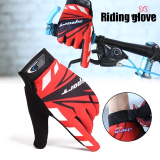 guantes largos completos para deportes/ciclismo/mujeres/hombres/guantes de bicicleta de carretera mtb/guantes de carreras