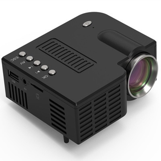 [warranty]mini proyector portátil uc28c con lente lcd tft manual para audífonos