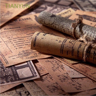 Tianyun oficina/diario/libro De recortes Decorativo Para Álbum De recortes/tamaño Grande/retro