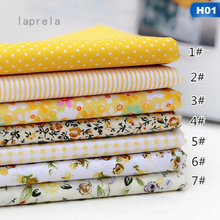 Diy surtido patrón Floral impreso Patchwork tela de algodón tela artesanía paquete de costura acolchado 25x25cm
