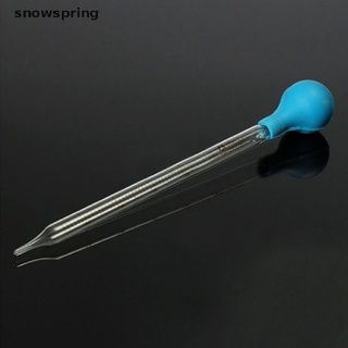 Snowspring 1Pc 10Ml Rubber Head Glass Dropper Glass Pipette Lab Dropper Pipet With Scale CL