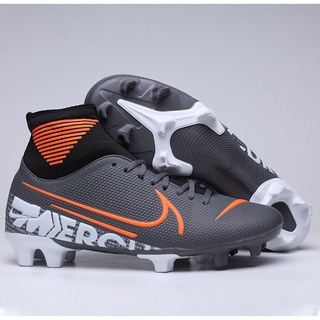 【Entrega rápida】hombres moda zapatos de fútbol botas de fútbol spike zapatos de fútbol FG Kasut Bola Sepak (3)