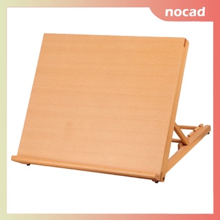 [nocad] Ajuste altura madera escritorio mesa caballete, madera de haya Premium tablero de dibujo de madera maciza artista caballete tabla de bocetos - lienzo (3)