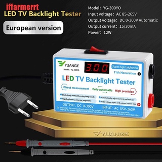 [Iffarmerrt] probador De luz Led Para fondo De Tv Para el hogar/salida De 0-300v/Tira Lcd